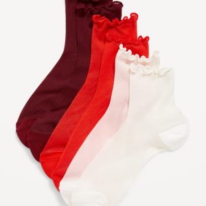 Sheer Crew Sock 3-Pack for Women