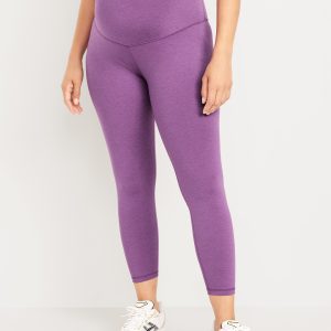 Maternity Full-Panel CloudComfy 7/8 Leggings