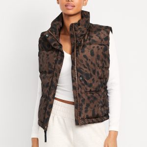 Water-Resistant Puffer Vest