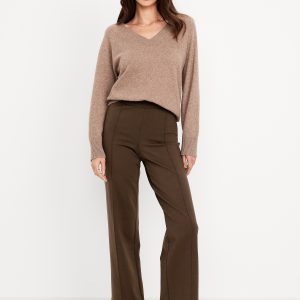 Extra High-Waisted Stevie Straight Pants