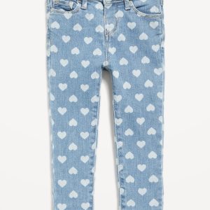 High-Waisted Rockstar 360° Stretch Jeggings for Toddler Girls