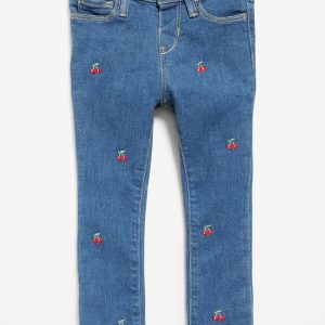 High-Waisted Rockstar 360° Stretch Jeggings for Toddler Girls