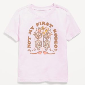 Short-Sleeve Unisex Graphic T-Shirt for Toddler