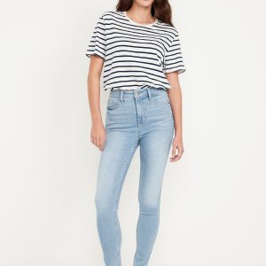 Extra High-Waisted Rockstar 360° Stretch Super-Skinny Jeans
