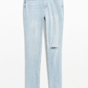 Curvy Extra High-Waisted Straight Jeans