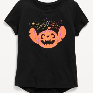 Disney© Stitch Halloween Graphic T-Shirt for Girls