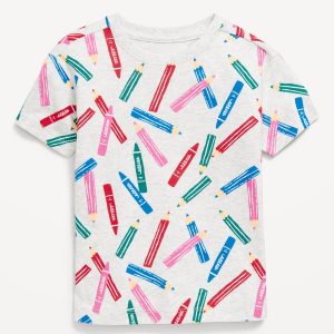 Printed Short-Sleeve T-Shirt for Toddler Girls