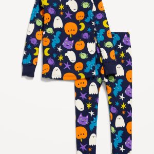 Printed Snug-Fit Pajama Set for Toddler & Baby