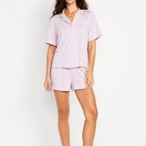 Classic Jersey Pajama Short Set
