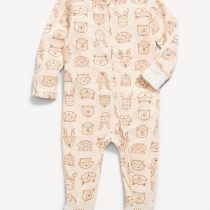 2-Way-Zip Sleep & Play Footed One-Piece for Baby