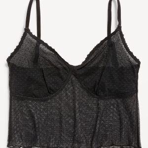 Mesh Cami Bra