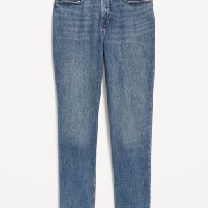 Curvy Extra High-Waisted Straight Jeans