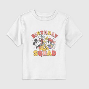 Disney Birthday Squad Graphic T-Shirt for Toddler
