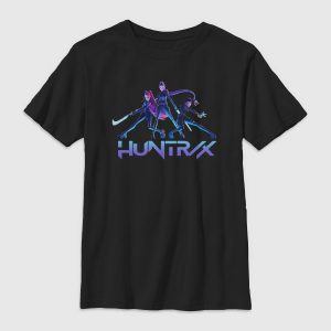K-Pop Demon Hunters Battle Huntrix Graphic T-Shirt For Kids