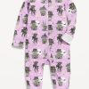 2-Way-Zip Sleep & Play Footed One-Piece for Baby