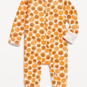 2-Way-Zip Sleep & Play Footed One-Piece for Baby