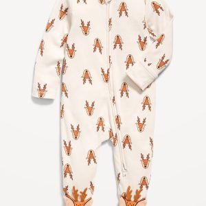 2-Way-Zip Sleep & Play Footed One-Piece for Baby