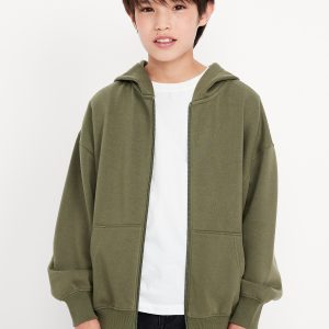 Oversized Zip Hoodie for Boys