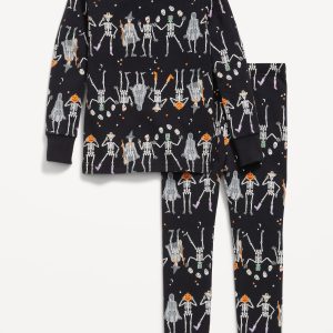 Printed Snug-Fit Pajama Set for Toddler & Baby