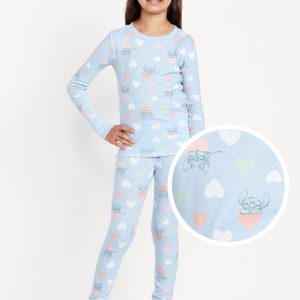 Disney© Lilo & Stitch Snug-Fit Graphic Pajama Set for Girls